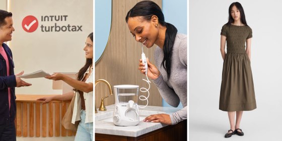 You can save on bestsellers from Turbotax, Madewell and Waterpik.