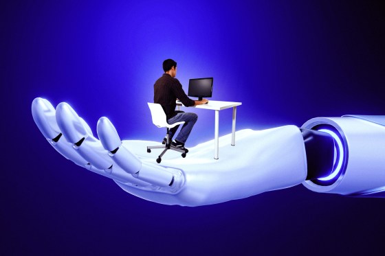 AI is beginning to replace functions of many Americans' work, a new survey says.