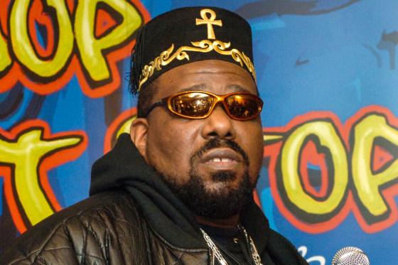 Afrika Bambaataa in New York, on Feb. 28, 2006. 