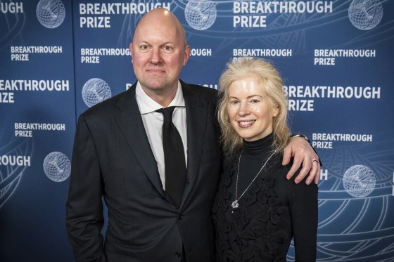 Marc Andreessen and Laura Arrillaga-Andreessen