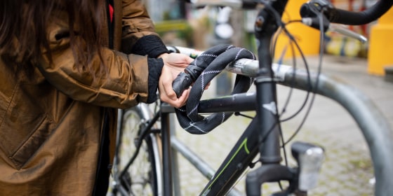 Bike locks come in all shapes and sizes, but I prefer folding locks and u-locks.