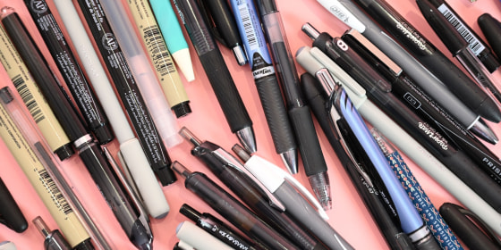 We tested pens from several brands with several different price points. 