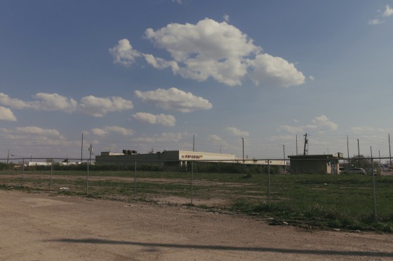 The site of the future data center in the Martindale-Brightwood neighborhood