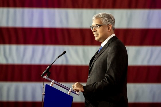 Image: Director of the National Institutes of Health Jay Bhattacharya