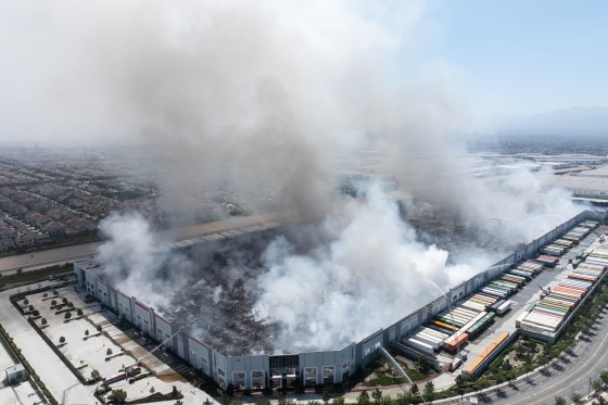Massive Warehouse Blaze In California Sparks Six-alarm Response