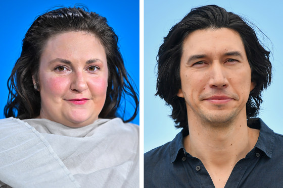 Lena Dunham; Adam Driver.