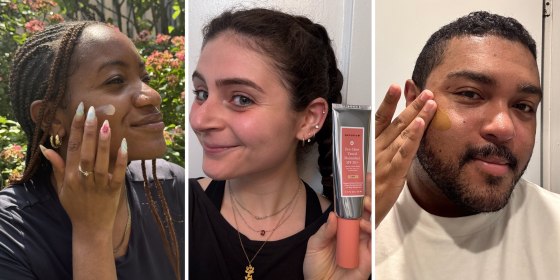 You’ll likely need to try a few tinted sunscreens before finding a formula that matches your skin tone and works with your skin type, experts say.