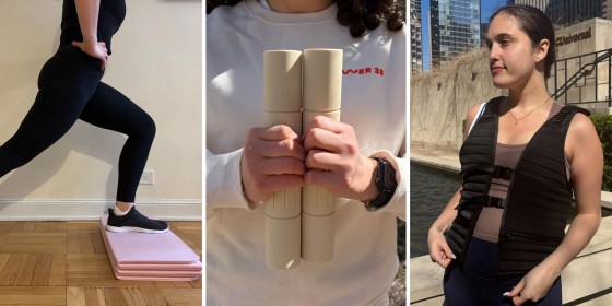 Stakt’s mat and adjustable weights are standout products for those who live in small spaces, according to NBC Select editors.