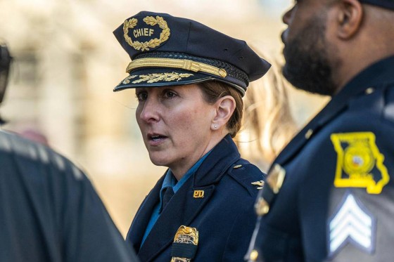 Kansas City Police Chief Stacey Graves