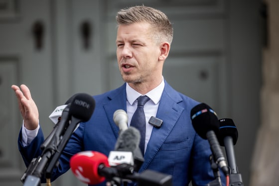 Hungary's Incoming Prime Minister PÈter MagyarMeets With President Tam·s Sulyok After Calling For His Resignation