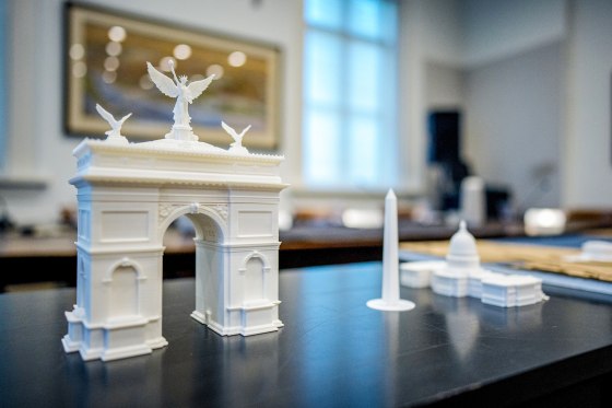 Image: Commission Of Fine Arts Meets To Hear Proposal For President Trump's D.C. Arch