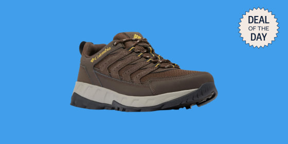 These hiking shoes from Columbia are lightweight and have deep treads to give you stability on dirt, rocks and gravel.