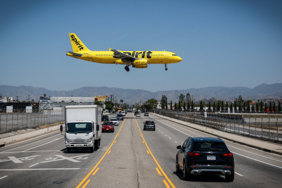 A Spirit Airlines Airbus A320