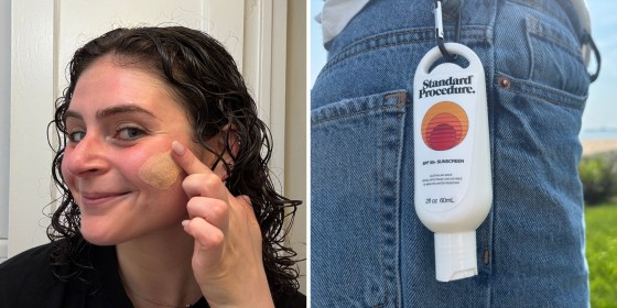 Dermatologists recommend looking for broad-spectrum protection and at least SPF 30. 
