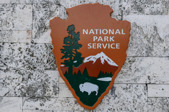 National Parks Service sign.