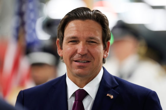 Florida Gov. Ron DeSantis in Jacksonville on April 22, 2026.
