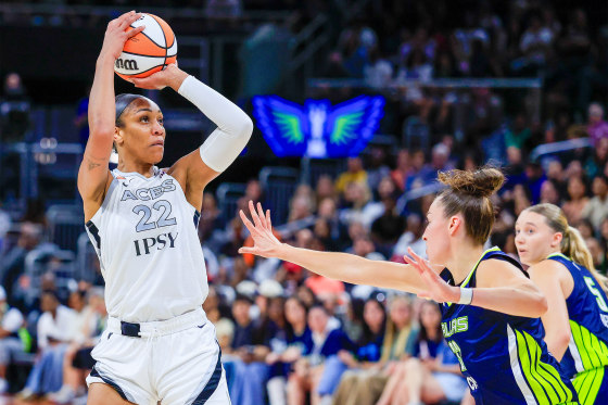 WNBA: MAY 03 Preseason Las Vegas Aces vs Dallas Wings