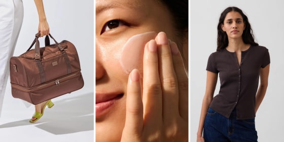 You can save on bestsellers from Calpak Dieux Skin and Gap.