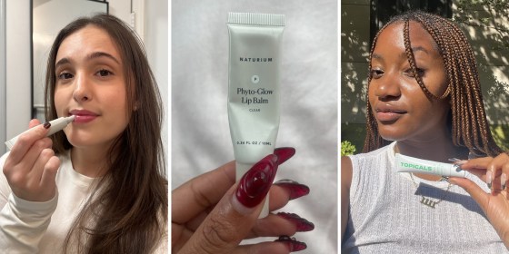 Dermatologists recommend looking for lip balms with hydrating ingredients, including occlusives (like petroleum jelly), emollients (like shea butter) and humectants (like hyaluronic acid).