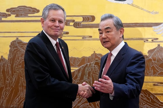 Wang Yi,Steve Daines