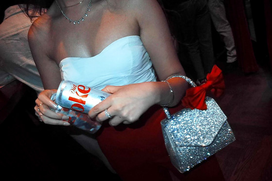 Ishika Gupta’s Diet Coke-themed party on April 26.