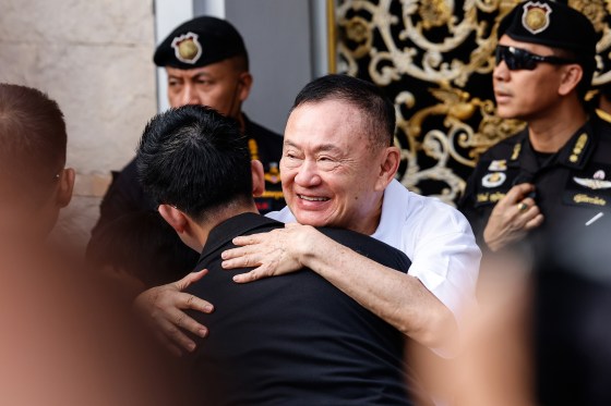 Ex-PM Thaksin Shinawatra Leaves Thai Jail