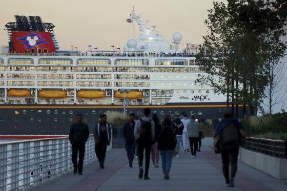Disney Magic Cruise Ship in New York City