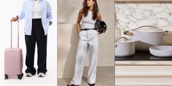 You can save on bestsellers from Béis, Spanx, and Caraway.