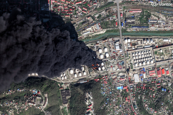 Fires at Tuapse Oil Refinery - April 16, 2026