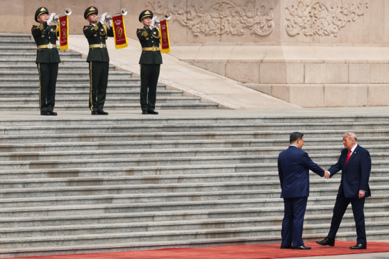 U.S. President Trump Meets With China's President Xi And Attends State Banquet