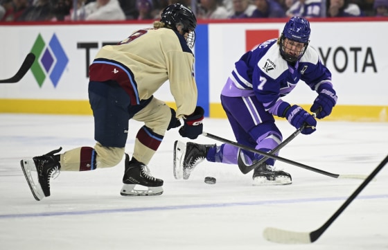 Clare Butorac, Minnesota Frost vs. Montréal Victoire, PWHL playoffs, Grand Casino Arena, St. Paul, Minn., May 8, 2026
