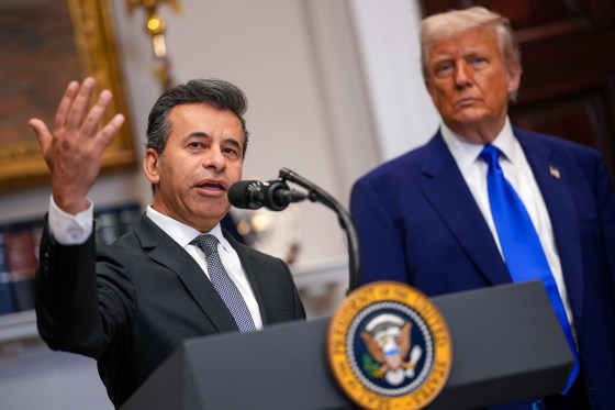 FDA Commissioner Martin Makary speaks alongside President Donald Trump.