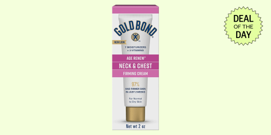 For maximum results, apply this neck cream twice a day, massaging it into skin with upward motions.