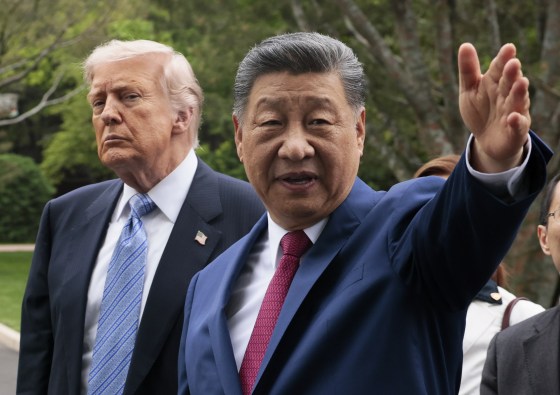 U.S. President Trump Meets With China's President Xi At Zhongnanhai