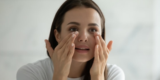 If cosmetic procedures aren’t an option for you, using the right over-the-counter skin care products can help reduce the appearance of dark circles.