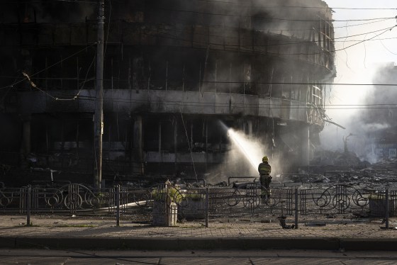 Russia Launches Massive Overnight Missile And Drone Attack On Kyiv