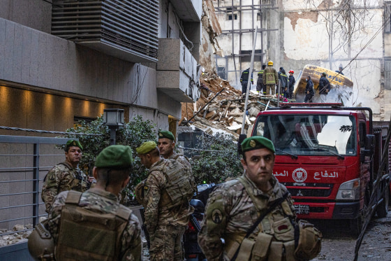 Lebanese soldiers.