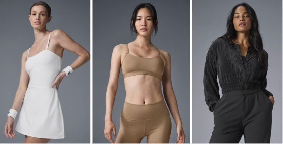 The brand has leggings made from their super soft and stretch Alosoft material marked down.