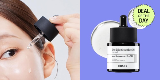 This serum helps control oil, reduce pores, and smooth skin texture.