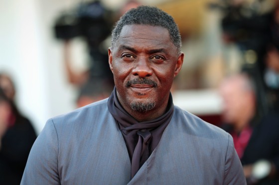 Idris Elba at the Venice International Film Festival on September 2, 2025.