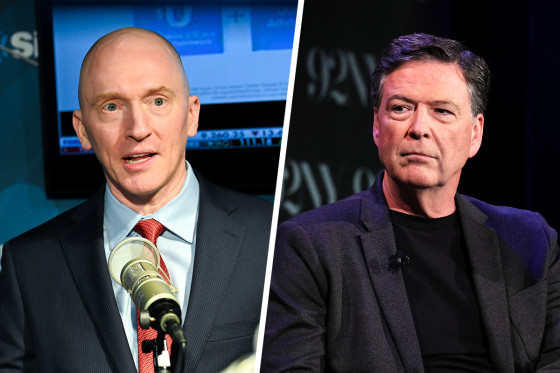 Carter Page; James Comey