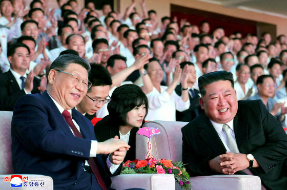 Chinese President Xi Jinping's state visit to North Korea
