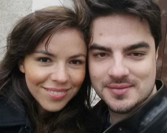 Ana and David Knezevich in an undated photo.