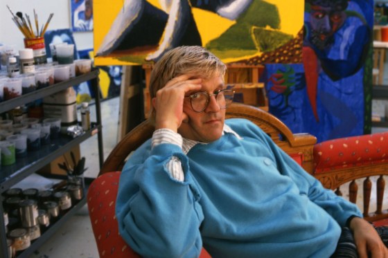 Portrait Of David Hockney