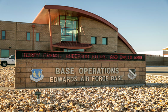 Edwards Air Force Base, Calif., on February 24, 2017.