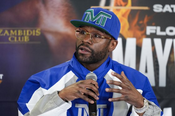 Floyd Mayweather Jr. v Mike Zambidis - News Conference