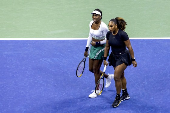 Serena Williams and Venus Williams.