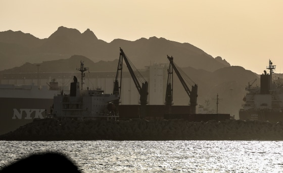 Ships continue to wait in Gulf of Oman for passage through Strait of Hormuz