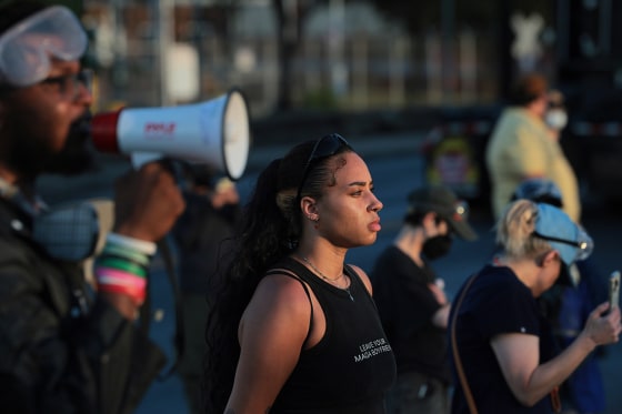 Protestors Demonstrate And Clash With Officers Outside Delaney Hall Detention Facility In Newark