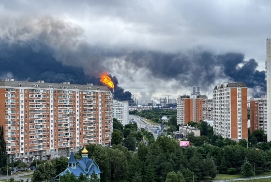 Moscow refinery attack: Ukrainian drones hit Kapotnya in biggest attack in  years